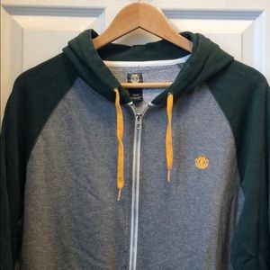 Element Men’s Hoodie Zip-up Sweatshirt